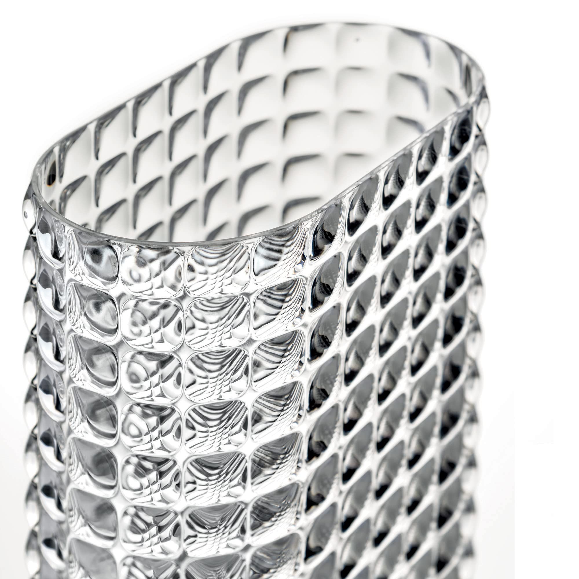 Amazon.co.jp: guzzini(グッチーニ) クリアー 11.5x20xh29cm フラワー